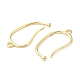 Brass Earring Hooks(KK-R149-23G)-2