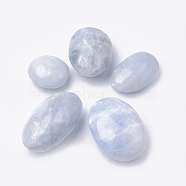Natural Kyanite/Cyanite/Disthene Quartz Decorations, Large Tumbled Stones, Healing Stones for Chakras Balancing, Crystal Therapy, Meditation, Reiki, Nuggets, 45~77x38~53x22~35mm, about 10pcs/1000g(G-S299-58)