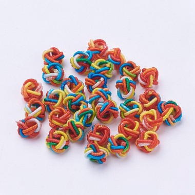 Colorful Round Nylon Beads