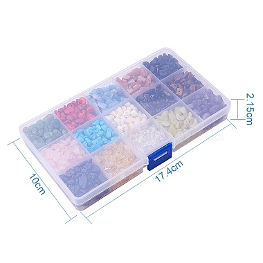 Gemstone Chips Beads(G-PH0034-03)-5