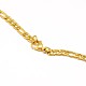 304 Stainless Steel Figaro Chain Necklace Making(X-STAS-A028-N023G)-3