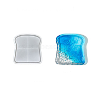 DIY Silicone Molds, Resin Casting Molds, for UV Resin & Epoxy Resin Jewelry Making, Bread, 15.4x14.2x1.55cm(DIY-Q035-02B)