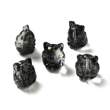 Black Fox Glass Beads