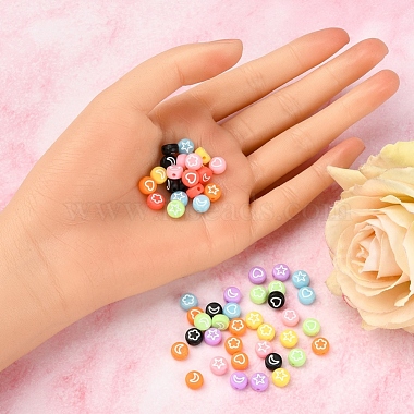 440Pcs 8 Colors Opaque Acrylic Beads(MACR-YW0001-85)-6