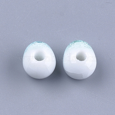 Perles en porcelaine manuelles(PORC-S498-21A)-2