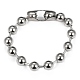 304 Stainless Steel Ball Chain Bracelets(X-BJEW-G618-03P)-1