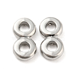 Rack Plating Alloy Connector Charms, Lead Free & Cadmium Free & Nickel Free, Number 8 Link, Platinum, 5.5x11x2mm, Hole: 2.5mm(PALLOY-Z022-18P)