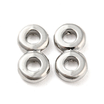 Rack Plating Alloy Connector Charms, Lead Free & Cadmium Free & Nickel Free, Number 8 Link, Platinum, 5.5x11x2mm, Hole: 2.5mm