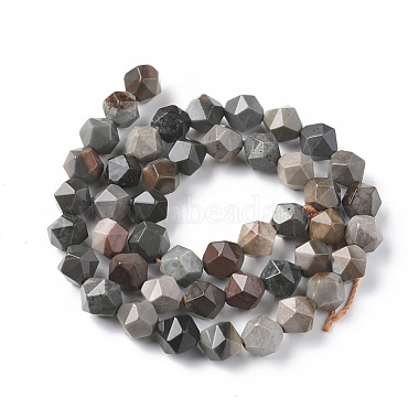 Natural Ocean Jasper Beads Strands(G-F668-21-8mm)-2