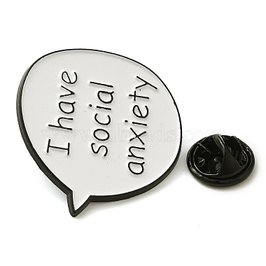 Word I Have Social Anxiety Alloy Enamel Pins(JEWB-U009-08C)-3