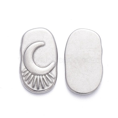 304 Stainless Steel Cabochons(STAS-K213-08P)-2
