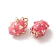 2Pcs Brass Enamel Charms(KK-YW0001-76)-2