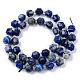 Chapelets de perles en lapis-lazuli naturel(G-R482-11-8mm)-2