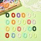 360Pcs 12 Colors Acrylic Linking Rings(MACR-CJ0001-40)-5