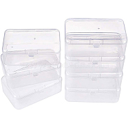 Plastic Bead Storage Containers, Column, Clear, 90x60x32mm(CON-BC0003-11)