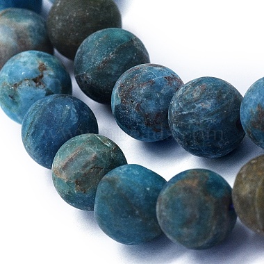 Natural Apatite Beads Strands(G-E561-03-10mm)-3