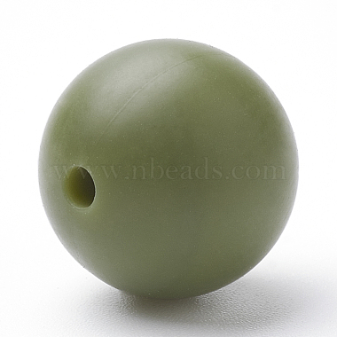 Food Grade Eco-Friendly Silicone Beads(SIL-R008B-49)-2