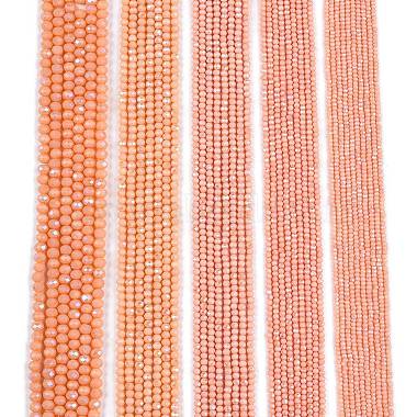 Electroplate Opaque Solid Color Glass Beads Strands(EGLA-A044-P3mm-L33)-2