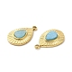 Natural Turquoise Teardrop Charms(STAS-J401-VC664)-3