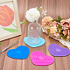 4pcs 4 couleurs tapis de tasse en silicone résistant à la chaleur(AJEW-GF0008-28B)-4