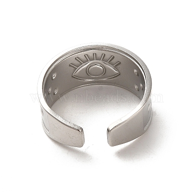 Non-Tarnish 201 Stainless Steel Finger Rings(RJEW-H223-01P-08)-4