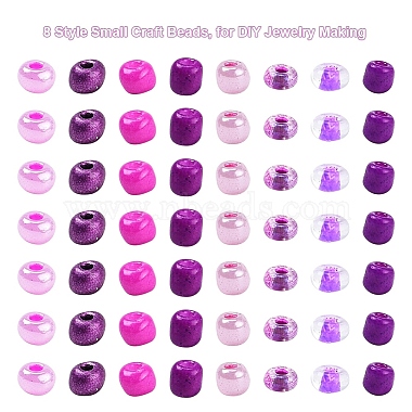 8 Style 6/0 Glass Round Seed Beads(SEED-YW0001-39C)-2
