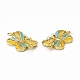 Brass Micro Pave Cubic Zirconia Connector Charms(KK-E068-VB407-3)-3