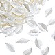 100Pcs Baking Paint ABS Plastic Pendants(KY-SZ0001-59)-1