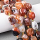 naturelles feu cr&eacute;pitent agate perles brins(G-P605-C01-01)-1