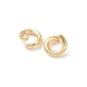 Messing Open Ringe springen(KK-G604-08G-20)-2