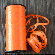 Balloons Ribbon, Curling Ribbon, for Party Decoration, Dark Orange, 5x0.1mm, about 100yards/roll(91.44m/roll)(X-SRIB-WH0002-A05)