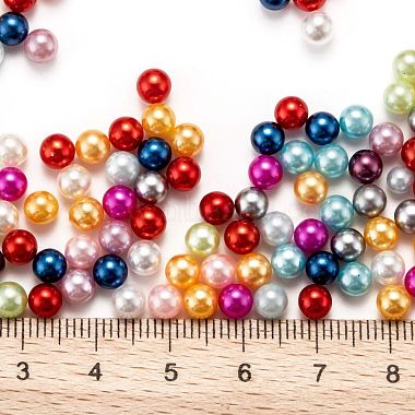 Imitation Pearl Acrylic Beads(OACR-S011-5mm-M)-4