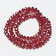 Electroplate Transparent Glass Beads Strands(EGLA-A034-T8mm-H13)-2