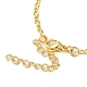 Brass Micro Pave Clear Cubic Zirconia Pendant Necklaces for Women(NJEW-S429-06G-01)-3