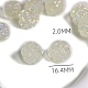 Luminous Plating Acrylic Beads(PW-WG10111-01)-4