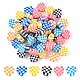 120Pcs 6 Colors Handmade Polymer Clay Beads(CLAY-YW0001-62)-1