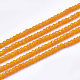 Opaque Solid Color Glass Beads Strands(X-GLAA-S178-14A-05)-1