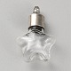 Clear Glass Bottle Pendants(GLAA-WH0035-33A)-1