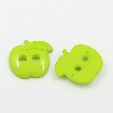 Acrylic Sewing Buttons for Costume Design(BUTT-E082-A-04)-2
