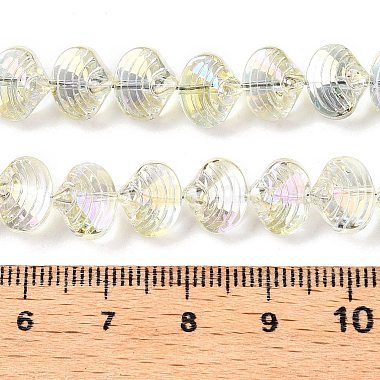 Electroplate Glass Beads Strands(EGLA-T021-11B)-4