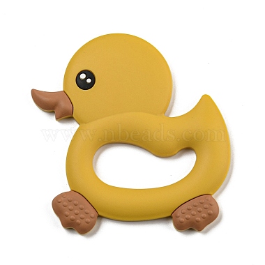 Goldenrod Duck Silicone Teethers