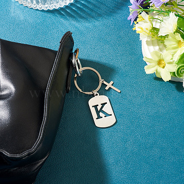 1Pc Stainless Steel Keychains(KEYC-TADJ0001-08K)-4