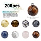 Nbeads 200Pcs 8 Style Natural Gemstone Beads(G-NB0002-17)-2