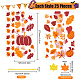 Benecreat rechteckige Plastiktüten für Süßigkeiten zum Erntedankfest(CON-BC0007-06)-2