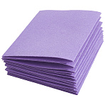 15Pcs Felt Non Woven Fabric, DIY Craft Supplies, Rectangle, Plum, 285x180x1mm(DIY-SP0003-93I)