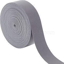 25M TC Reflective Tape, for Clothes, Worksuits, Rain Coats, Jackets, Silver, 25x0.3mm(AJEW-BC0003-37)
