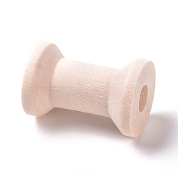 Wood Thread Bobbins, for Embroidery and Sewing Machines, BurlyWood, 20x30mm(ODIS-WH0005-27B)