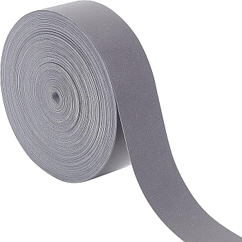 25M TC Reflective Tape, for Clothes, Worksuits, Rain Coats, Jackets, Silver, 25x0.3mm