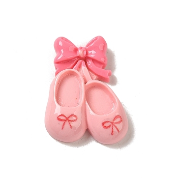 Baby Theme Opaque Resin Decoden Cabochons, Shoes, 30x22x7mm