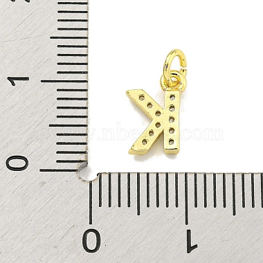Letter Brass Micro Pave Clear Cubic Zirconia Pendants(KK-K354-06G-K)-3